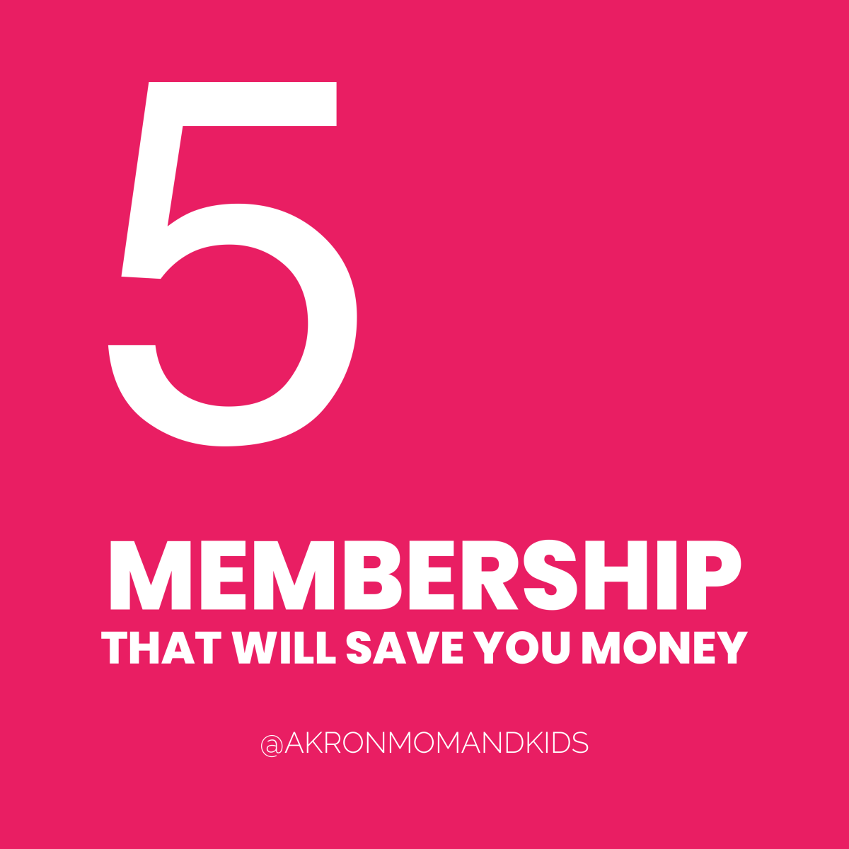 5 memberships that will save you money this summer and all year long